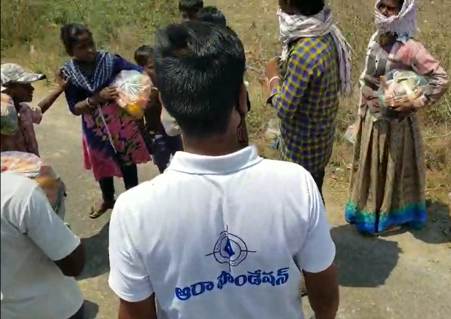 Covid 19 Vegetables Distribution To Villagers