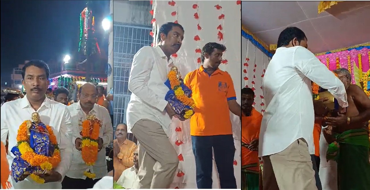 Devotional Sai Baba Statue Distribution